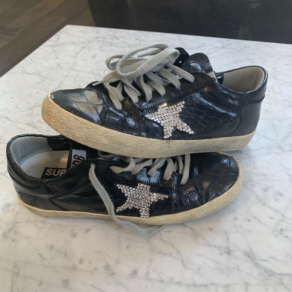 Swarovski Black Golden Goose